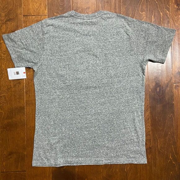 Champion NCAA Auburn Tigers Embroidered T-Shirt Grey Navy NWT Men's Size Large - Picture 6 of 8